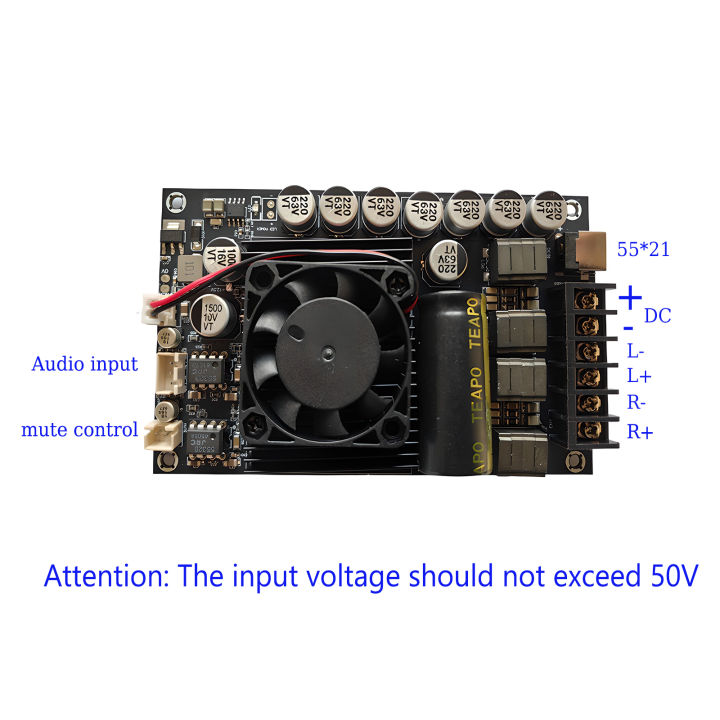 TPA3255%20600W%20High-Power%20Amplifier%20Board%20300W%20X%202%20High-power%20HIFI%20Digita%20Low%20Noise%20AMP%202.0%20Ch%20Class%20D%20-%20Image%203