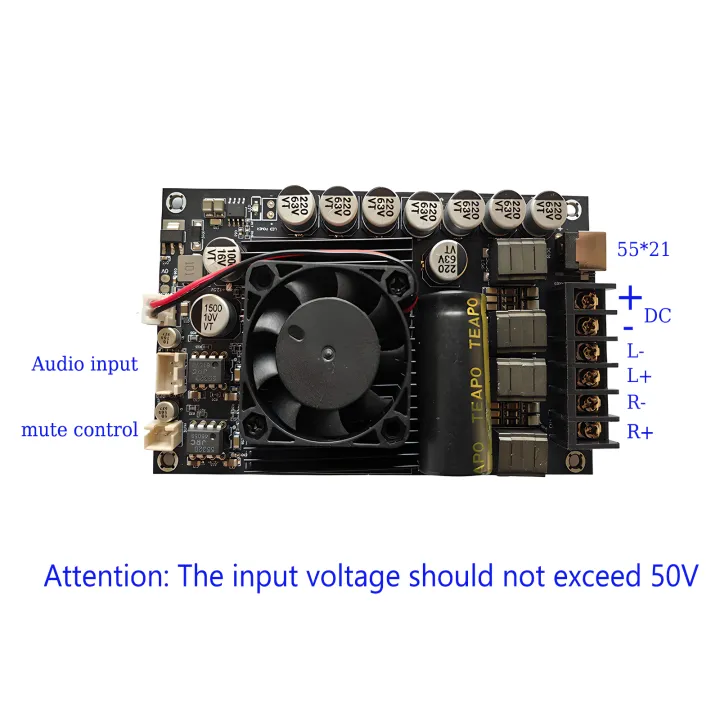 TPA3255%20600W%20High-Power%20Amplifier%20Board%20300W%20X%202%20High-power%20HIFI%20Digita%20Low%20Noise%20AMP%202.0%20Ch%20Class%20D%20-%20Image%203