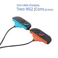 2-in-1 Magnetic Charging Cable for Switch 2 Joy-Con – 2.5m/3m Play & Charge Cable, Controller Charger Cord. 
