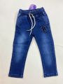 Kid’s fancy denim jeans. 