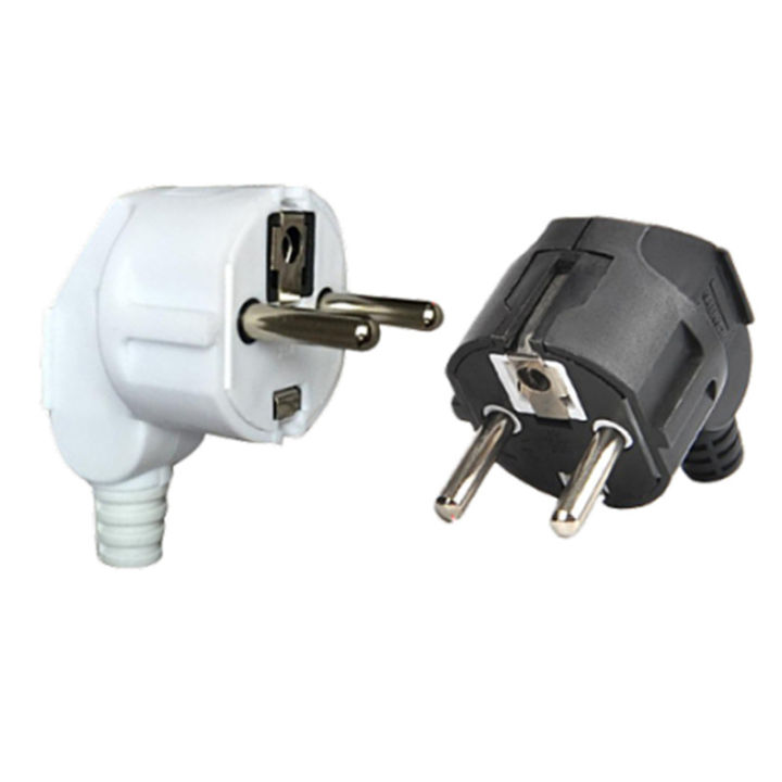 4.8mm EU Plug Male Replacement AC Outlets Rewireable 250V 16A Adapter ...
