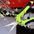 Household Potted Trim Weed Branches Small Scissors Gardening Tools Garden Pruning Shears Fruit Picking Scissors.