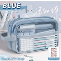 5-Layer Large Capacity Pencil Case, Stationery Bag, Makeup Bag, Suitable for Students, Offices, Schools, and Teenagers.