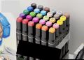 Black marker double side highlter tip and round tip markers fine broad tip marker 30pc. 