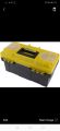 16.5"-inch Tool Box Plastic Tool Box with Tray and Organizers Includes 8 Small Squares. 