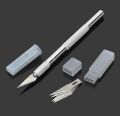 High Quality Pen Knife with 5 Interchangeable Sharp Blades for Carving and Mat Cutting as a Mobile Phone PCB DIY Repair crafting knife sticker cutter paper cutter. For precision cutting art and Tools. 