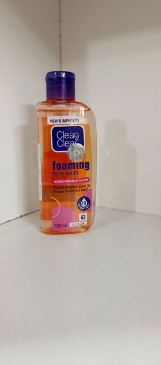 Clean & Clear Foaming Face Wash,100 ml