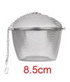 ModularTech - Tea Ball Strainer Mesh Reusable Stainless Steel Infuser Filter Clip Spice Herbal Diffuser Steeper Locking Kitchen Tools. 