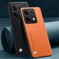 Luxury PU Leather Case for Xiaomi Redmi Note 13 Pro 5G Silicone Protection Phone Case Shell for Redmi Note 13Pro POCO X6 Cover.