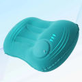 Portable Comfortable Inflatable Pillow, Camping Pillow, Pool Pillow, Ultra Soft Car Pillow for Neck and Lumbar Support.