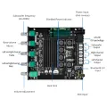 ZK-TB21 Bluetooth 5.0 Subwoofer Amplifier Board 50W*2+100W 2.1 Channel Power Audio Stereo Bass AMP TPA3116D2. 