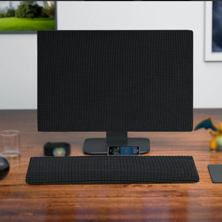 Computer%20monitor%20dust%20cover%202-piece%20set%20(1%20Monitor%20cover%20and%201%20keyboard%20cover)%20elastic,%20suitable%20for%2024-30%20inch%20monitors%20-%20Image%204