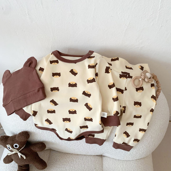 2024%20Spring%20Baby%20Boys%20Girls%20Clothes%20Cotton%20Long%20Sleeved%20Top%20+%20Pant%20+%20Hat%20Three%20Piece%20Set%20Baby%200-2%20Years%20Old%20Newborn%20Suit%20-%20Image%206