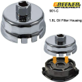 Greener plated iron oil filter replacement cap half inch extension cup oil filter remover for Toyota Altis vios Yaris paper filter model. 