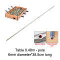 Game Room Essential - Replacement Foosball Pole for Table Soccer. 