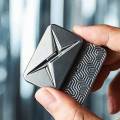 EDC Fidget Sliders Slider Metal Fidget Toys Stress Relief for Adults Magnetic Metal Infinite Fidget. 