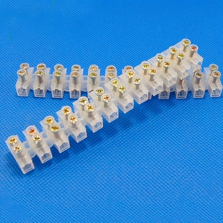 1Pc%2012%20Way%20Barrier%20Screw%20Terminal%20Block%20Wire%20Connector%20Strip%2010Amp%20-%20Image%202