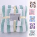 2 Pcs Coral Fleece Bath Towel Small & Large Size Soft Towel for Women Men Kids Water Absorbent No Lint Quick Drying Towel Set. 