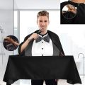 Professional  Barber Haircutt Cape Barbershop Pattern of Suit Antistatic Hairdresser Apron Salon Styling Tools. 