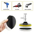 5Pcs 3/4/5 Inch Polishing Kit Car Polishing Pad Car Waxing Sponge Disk Wool Wheel Auto Paint Care Polisher Pads Car Gadget. 