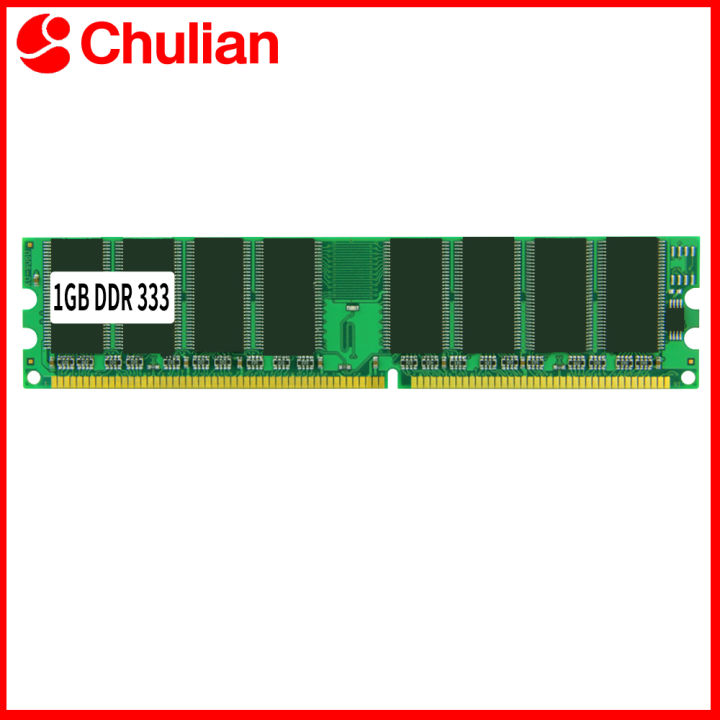 For Desktop Computer Memoria Module PC Memory Ram PC2700 DDR 333MHz 2.5V 184PIN DDR1 1GB DIMM Non-ECC Desktop Compatible Memory