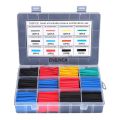 127-750pcs Heat-shrink Tubing Thermoresistant Tube Heat Shrink Wrapping Kit Electrical Connection Wire Cable Insulation Sleeving. 