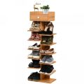 Amazing Gadget Shoe Rack 7-Tier Vertical with Top Cabinet. 