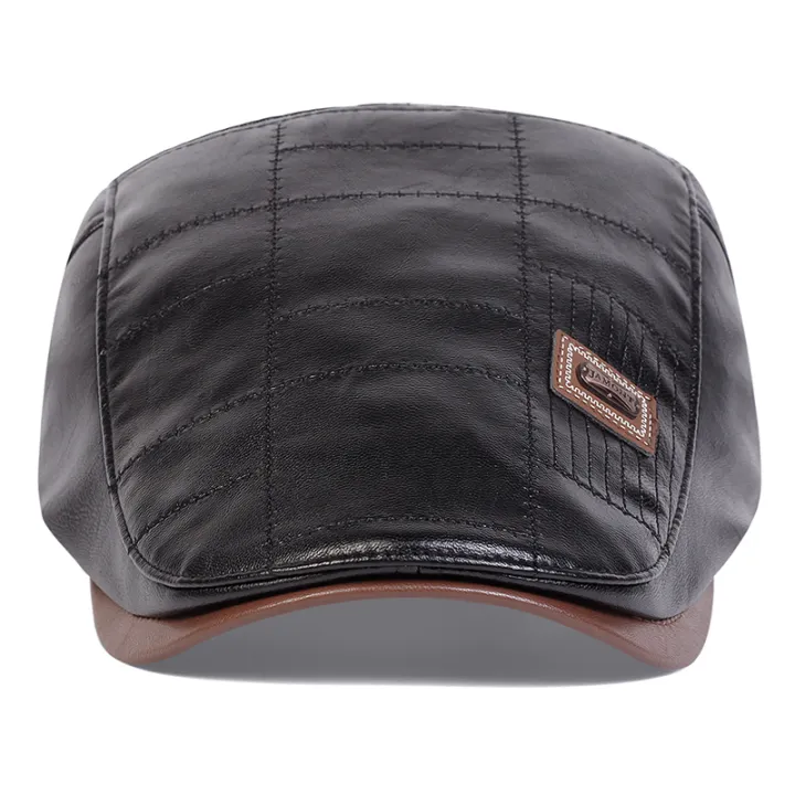 Men%20Retro%20Pu%20Leather%20Newsboy%20Caps%20JAMONT%20labeling%20British%20Painters%20Hats%20Spring%20Autumn%20Side%20Adjustable%20Flat%20Cap%20Hip%20Hop%20Berets%20-%20Image%204