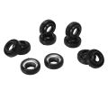 10 Pcs AC Compressor Shaft Seal Rubber Strong Sealing Air Conditioner Output Shaft Lip Seal Kit for MSC90 AC Compressor. 