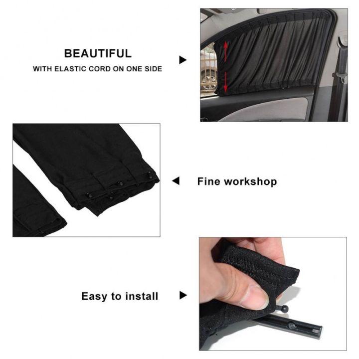 2pcs%20Universal%20Car%20Sun%20Shade%20Side%20Window%20Curtain%20Auto%20Foldable%20Uv%20Protection%20Black%20Pure%20Cloth%20Sun%20Visor%20Blinds%20Cover%20Car-Styling%20-%20Image%205