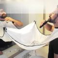 Shaving Bib Shaving Bib Trimming Beard Styling Bib Suction Cup Shaving Bib Hairdressing Bib. 