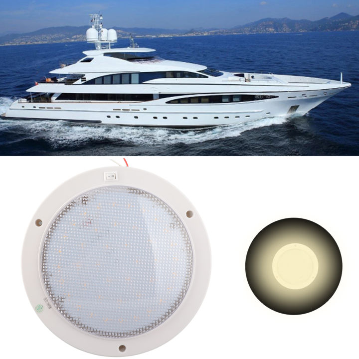 220mm%20Diameter%2042LEDs%2012V%209W%20840LM%20High%20Brightness%20RV%20Round%20Ceiling%20Light%20for%20Car%20Boat%20Home%20-%20Image%202