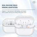 Transparent Earphone Case For Samsung Galaxy Buds 3 Pro Case PC Soft Silicone Clear Headphone Cover For Samsung Galaxy Buds 3Pro. 