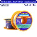 MECHANIC Soldering Wire DS6 0.4mm|40Gm Alloy:60/40. 
