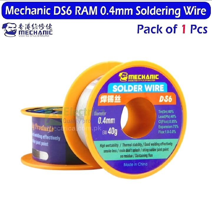 MECHANIC%20Soldering%20Wire%20DS6%200.4mm%7C40Gm%20Alloy:60/40%20-%20Image%208