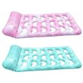 Inflatable Floating Bed with Headrest PVC Floating Lounger Pool Air Mattress for Swimming Pool Beach Adult Water Sleeping Bed.