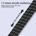 Universal 60/90CM Motorcycle Helmet Straps Hook Luggage Retractable Elastic Rope Fixed Strap Luggage Reflective Multi-functional.