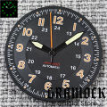 Gramock Classics Sterile 29mm Pilot Black Watch Dial Part for NH35/36 ETA PT5000 Miyota Mingzhu DG ST2130 Movement Part Hand Set. 