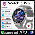 Global Version Watch 5 Pro Smart Watch 1.53inches AMOLED Display Screen Sports Tracker Smartwatch Men Women For Android IOS.
