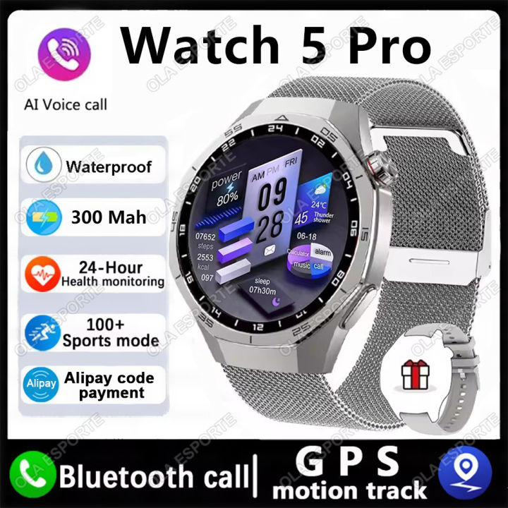 Global%20Version%20Watch%205%20Pro%20Smart%20Watch%201.53inches%20%20AMOLED%20Display%20Screen%20%20Sports%20Tracker%20Smartwatch%20Men%20Women%20For%20Android%20IOS%20-%20Image%207