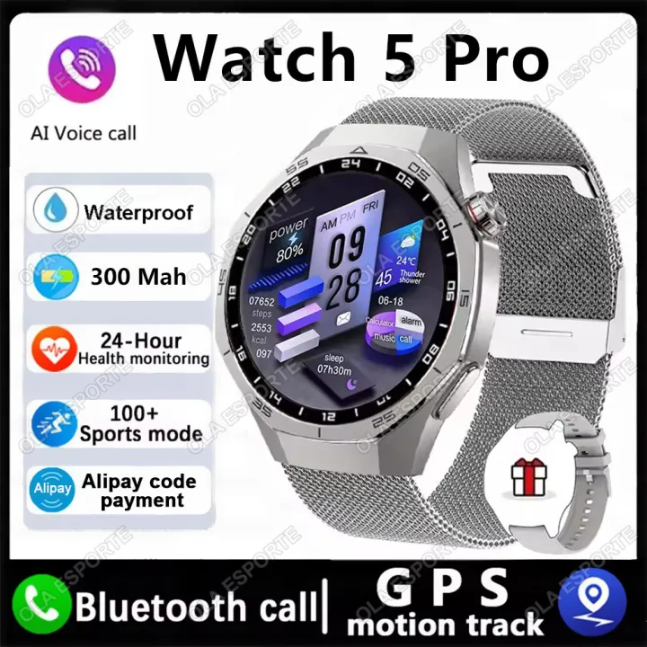 Global%20Version%20Watch%205%20Pro%20Smart%20Watch%201.53inches%20%20AMOLED%20Display%20Screen%20%20Sports%20Tracker%20Smartwatch%20Men%20Women%20For%20Android%20IOS%20-%20Image%207