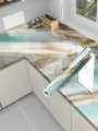 Wall Sticker Wallpaper for Kitchen Countertop Cabinet Shelf and etc.[60cm×5m]. 