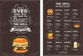 Fast Food Restaurant A4 size Menu Designing with High Resolution Printing & Lamination. 