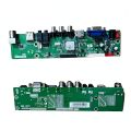 HDV-56R AS V2.1 Universal LCD LED TV Controller Driver Board Jumper Selection DC 12V Master TV Receiver Board HDV56U-AS TV/PC/VGA/HDMI/USB + 7 Key IR Receiver Board replace T.V56 DS-V59. 