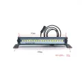 RC Car Roof LED Light Bar Light 83mm Searchlight for 1/10 TRX TRX4 Defender TRX6 G63 Axial SCX10 RC Crawler. 