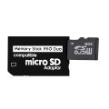 Psp Micro Sd Card to Memory Stick Pro Duo Psp Converter (Micro Sd Psp Converter Adapter)(Micro Sd Adapter). 