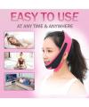 Face Lifting Belt Elastic Face Slimming Bandage V Line Face Shaper Women Chin Cheek Lift Up Belt Facial Anti Wrinkle Strap Face Care Slim Tools (Pink). 