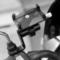Motorcycle Phone Holder Handlebar Stand Bike Rear View Mirror Mount Extender Security Quick Lock Support Telephone Stand. 