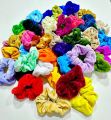 6 pcs Velvet Scrunchie for Volumize Hijab Jura Scrunchie Hair ties Hands Scrunchie for Women and girls. 