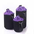 Waterproof Camera Lens Bag Drawstring Bag For Canon For Sony For Nikon DSLR Camera Lens Accessories Case with Hook. 